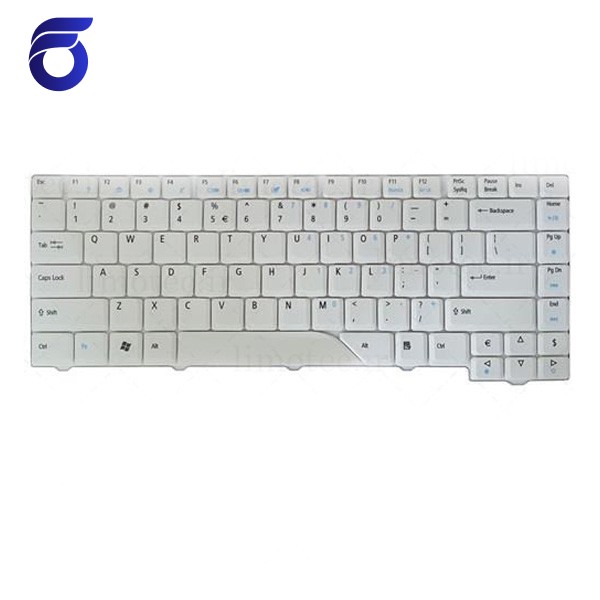کیبورد لپ تاپ ایسر Aspire 4710-5520-5710 سفید