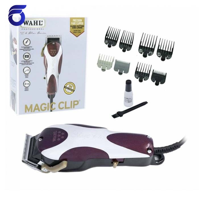 ماشین اصلاح سر و صورت وال مجیک مدل Wahl Professional 5-Star Magic Clip 8451