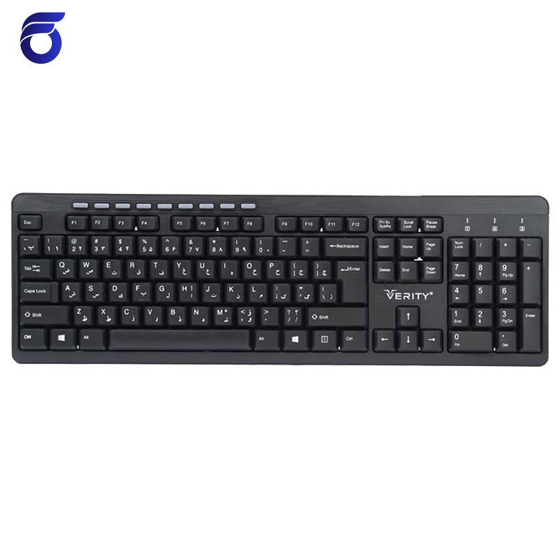 کیبورد باسیم وریتی مدل Verity V-KB6117-N