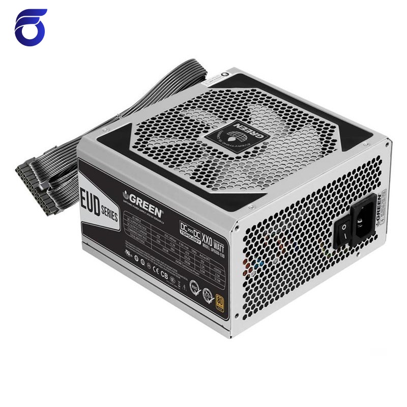 منبع تغذیه گرین مدل Green GP380A-EUD