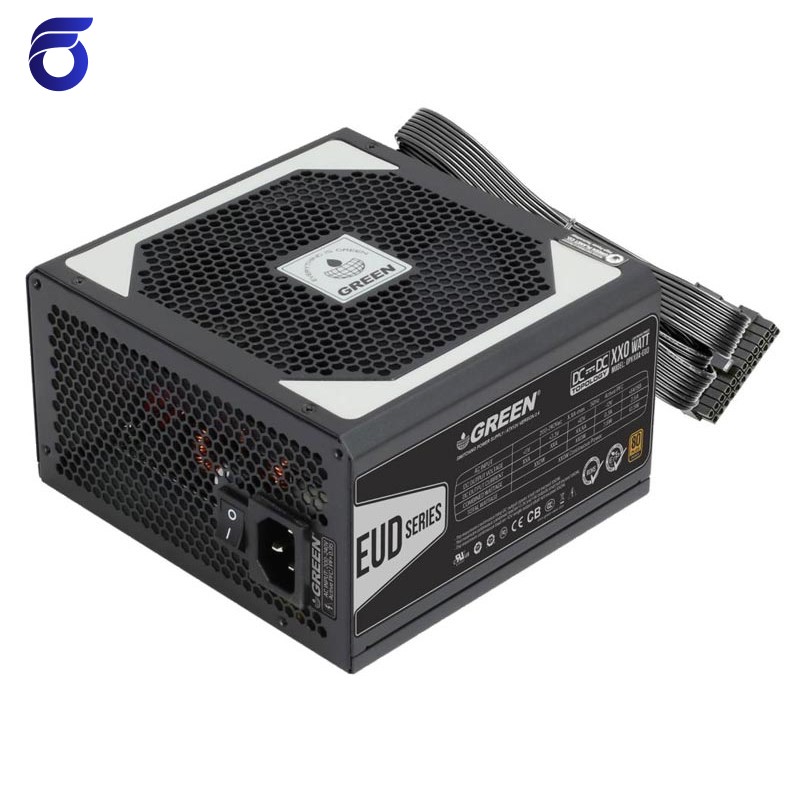 منبع تغذیه گرین مدل Green GP530A-EUD