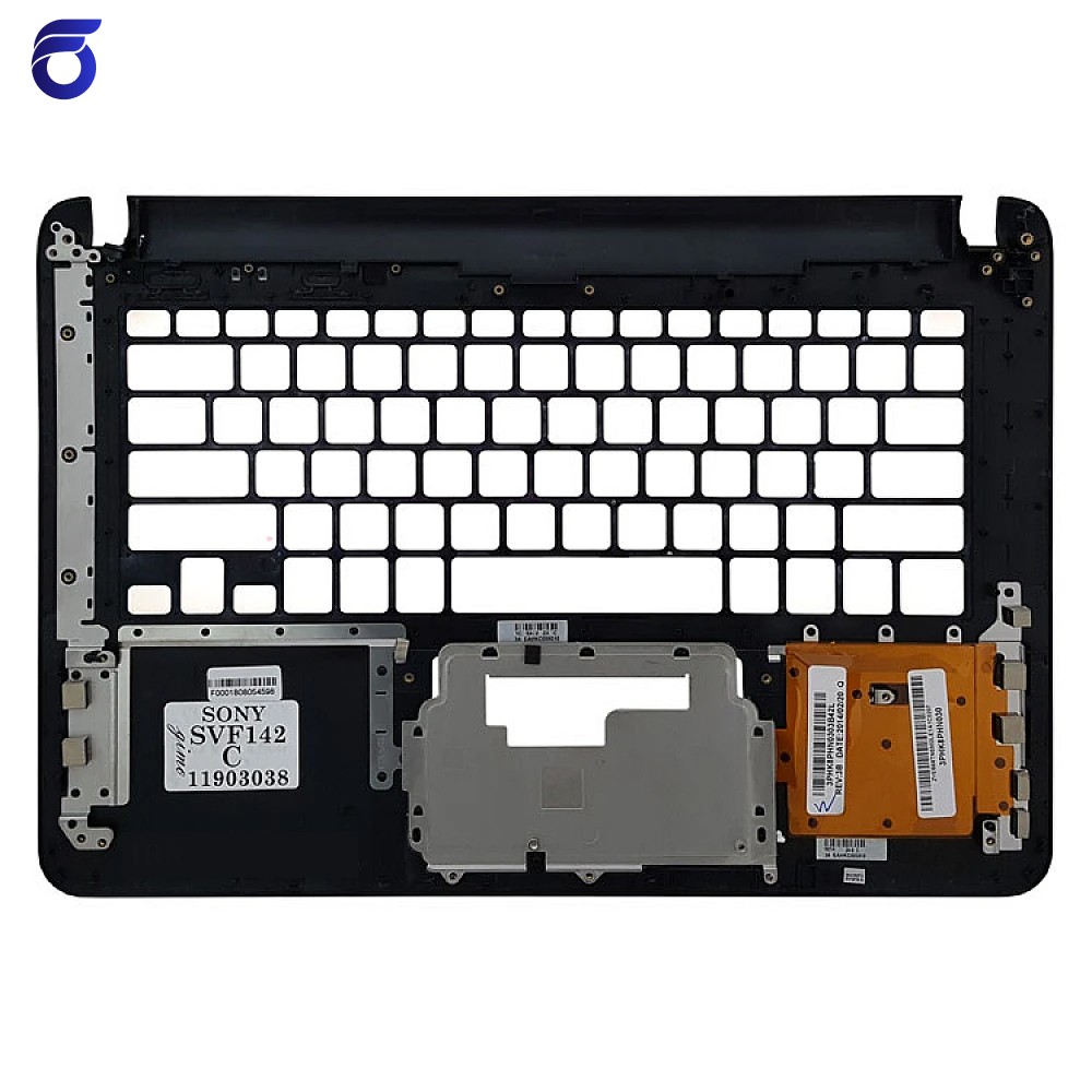 قاب کنار کیبرد لپ تاپ سونی Case C Sony SVF142 مشکی-اینتر کوچک Space بزرگ