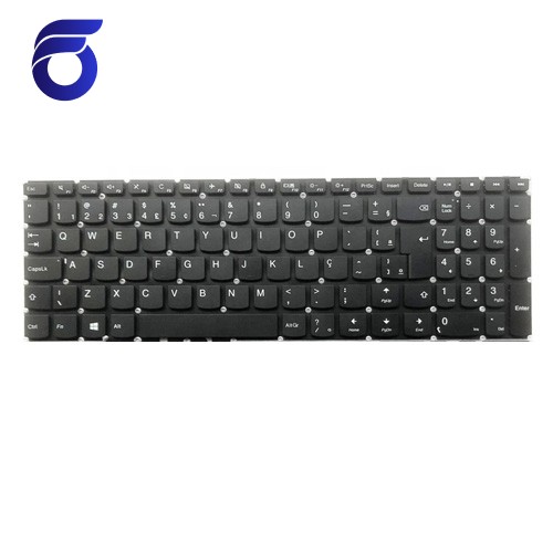 کیبورد لپ تاپ لنوو Ideapad 310-15_510-15 مشکی-اینتر کوچک بدون فریم