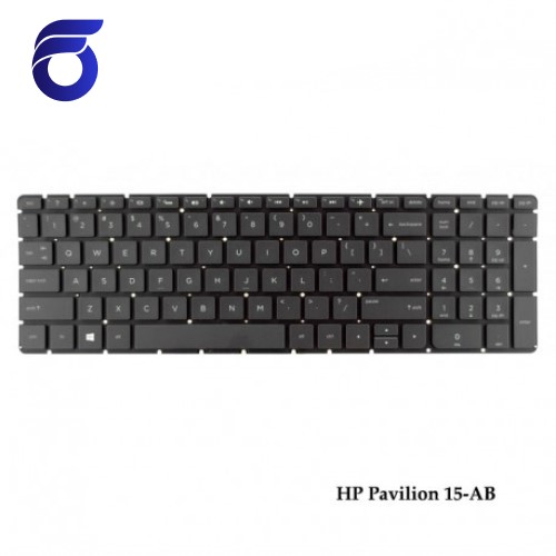 کیبورد لپ تاپ اچ پی 15-AB مشکی HP Pavilion 15-AB Laptop Keyboard