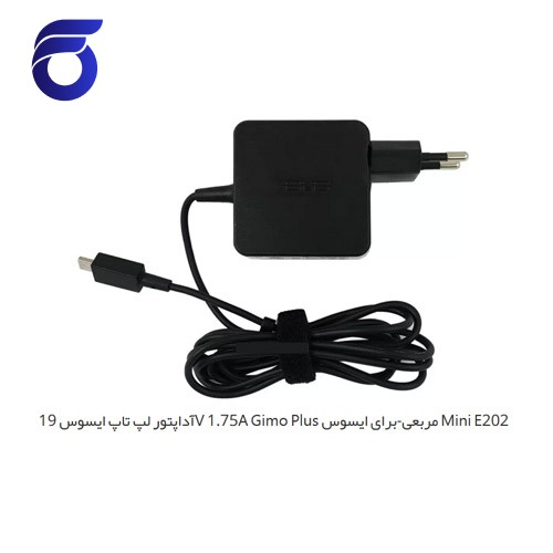آداپتور لپ تاپ ایسوس 19V 1.75A Gimo Plus مربعی-برای ایسوس Mini E202