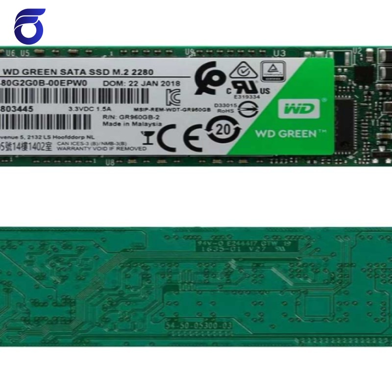حافظه SSD وسترن دیجیتال مدل WD GREEN WDS480G2G0B M.2 2280 480GB