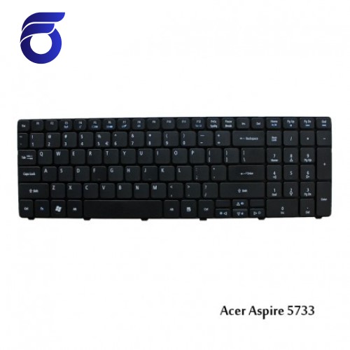 کیبورد لپ تاپ ایسر 5733 مشکی Acer Aspire 5733 Laptop Keyboard