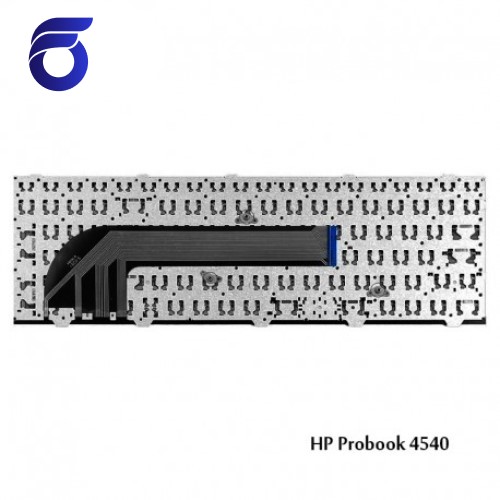 کیبورد لپ تاپ اچ پی 4540 مشکی-بافریم HP Probook 4540 Laptop Keyboard
