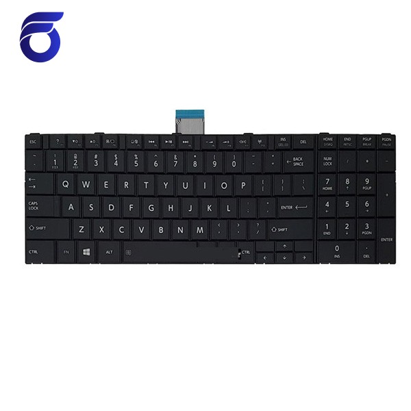 کیبورد لپ تاپ توشیبا Satellite C50 مشکی