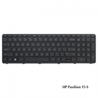 کیبورد لپ تاپ اچ پی 15-S مشکی-اینتر کوچک-بافریم HP Pavilion 15-S Laptop Keyboard   کیبورد لپ تاپ اچ پی مدل Pavilion 15-S     قطعات لپ تاپ    فروش قطعات تعمیری لپ تاپ  مرکز پخش قطعات لپ تاپ در