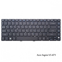کیبورد لپ تاپ ایسر Acer Aspire V5-471 Laptop Keyboard مشکی-اینتر کوچک-بدون فریم   کیبورد لپ تاپ ایسر V5-471 مشکی   کیبرد لپ تاپ ایسر مدل V5-471 مشکی   قطعات لپ تاپ   فروش قطعات تعمیری لپ تاپ